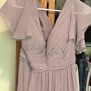 Lilac Bridesmaid Dress